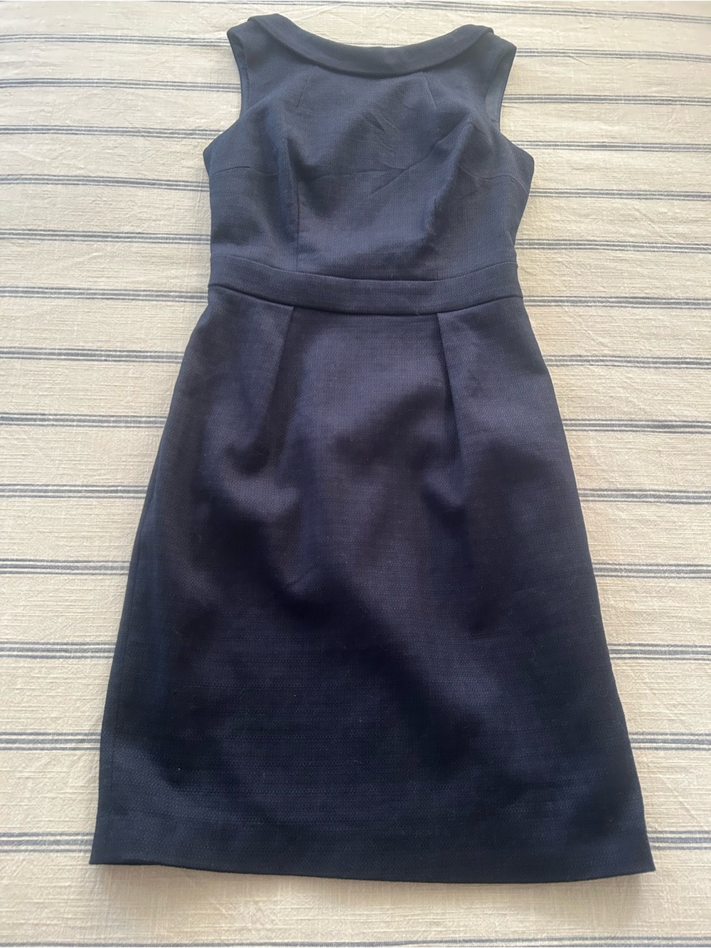 Boden Navy Sleeveless Sheath Dress